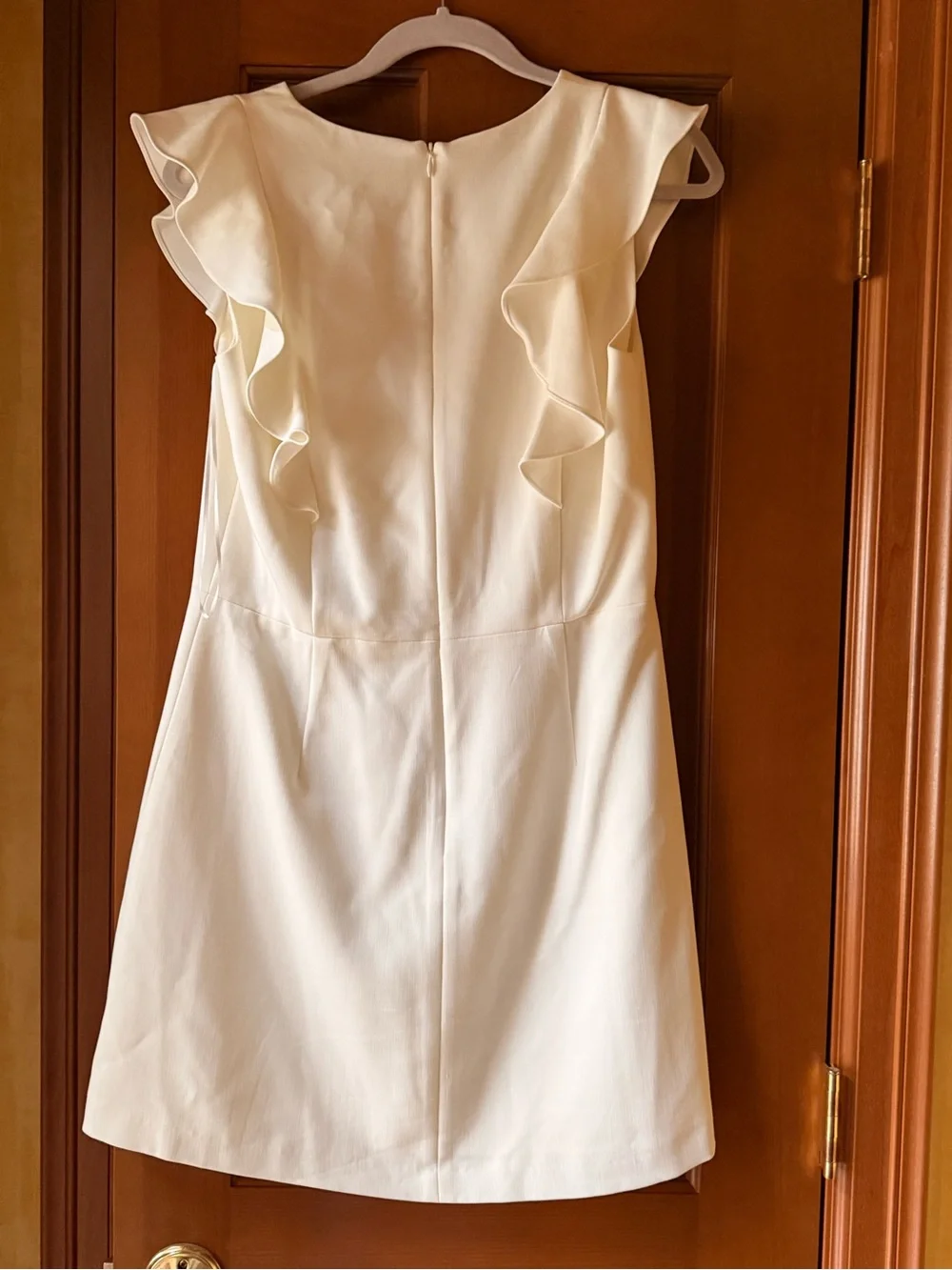 FRENCH CONNECTION WHISPER RUFFLE DRESS - Picture 3 of 5